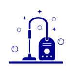 Steam and Microfibre Icon
